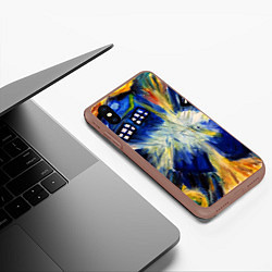 Чехол iPhone XS Max матовый ДОКТОР ВАН ГОГ, цвет: 3D-коричневый — фото 2