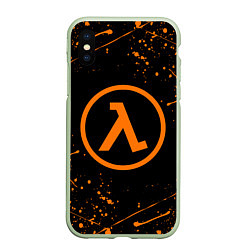 Чехол iPhone XS Max матовый HALF-LIFE