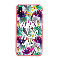 Чехол iPhone XS Max матовый You go Girl, цвет: 3D-баблгам