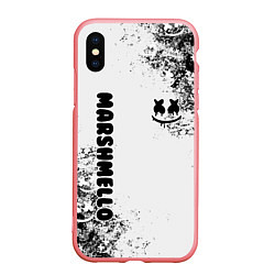 Чехол iPhone XS Max матовый Marshmello