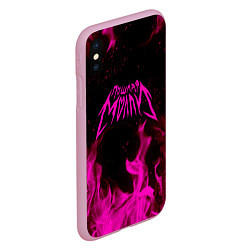 Чехол iPhone XS Max матовый ПОШЛАЯ МОЛЛИ, цвет: 3D-розовый — фото 2