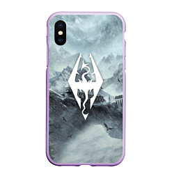 Чехол iPhone XS Max матовый THE ELDER SCROLLS