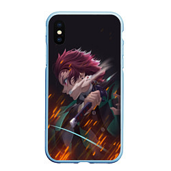 Чехол iPhone XS Max матовый KIMETSU NO YAIBA