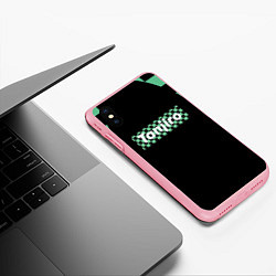 Чехол iPhone XS Max матовый TANJIRO, цвет: 3D-баблгам — фото 2