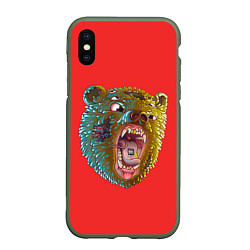 Чехол iPhone XS Max матовый Little Big: Bear