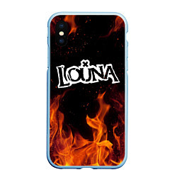 Чехол iPhone XS Max матовый Louna