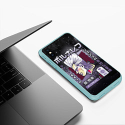 Чехол iPhone XS Max матовый JoJo Bizarre Adventure, цвет: 3D-мятный — фото 2