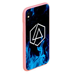 Чехол iPhone XS Max матовый LINKIN PARK, цвет: 3D-баблгам — фото 2