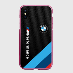 Чехол iPhone XS Max матовый BMW M PERFORMANCE