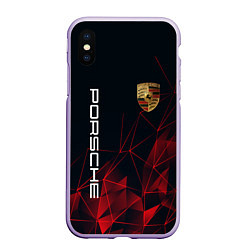 Чехол iPhone XS Max матовый PORSCHE