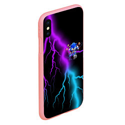 Чехол iPhone XS Max матовый SONIC, цвет: 3D-баблгам — фото 2