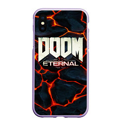 Чехол iPhone XS Max матовый DOOM: ETERNAL