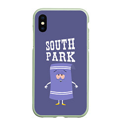 Чехол iPhone XS Max матовый South Park Полотенчико