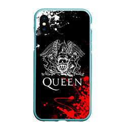 Чехол iPhone XS Max матовый QUEEN