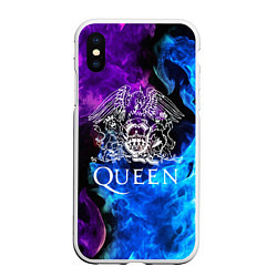 Чехол iPhone XS Max матовый QUEEN