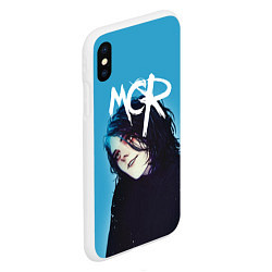 Чехол iPhone XS Max матовый MCR, цвет: 3D-белый — фото 2