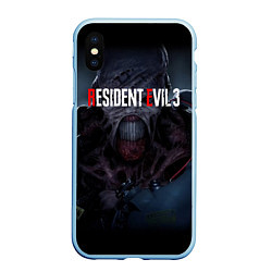 Чехол iPhone XS Max матовый Resident evil 3 remake