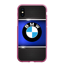 Чехол iPhone XS Max матовый BMW