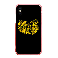 Чехол iPhone XS Max матовый Wu-Tang Clan, цвет: 3D-баблгам