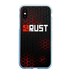 Чехол iPhone XS Max матовый RUST