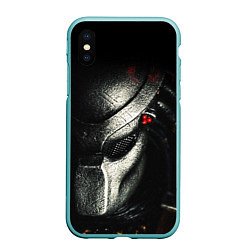 Чехол iPhone XS Max матовый PREDATOR