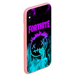 Чехол iPhone XS Max матовый FORTNITE X TRAVIS SCOTT, цвет: 3D-баблгам — фото 2