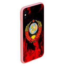 Чехол iPhone XS Max матовый СССР, цвет: 3D-баблгам — фото 2