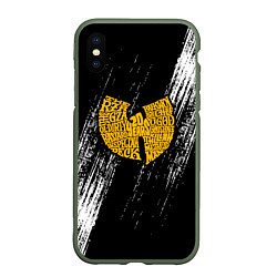 Чехол iPhone XS Max матовый Wu-Tang Clan