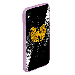 Чехол iPhone XS Max матовый Wu-Tang Clan, цвет: 3D-сиреневый — фото 2