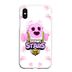 Чехол iPhone XS Max матовый Sakura Spike Brawl Stars