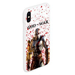 Чехол iPhone XS Max матовый GOD OF WAR, цвет: 3D-белый — фото 2