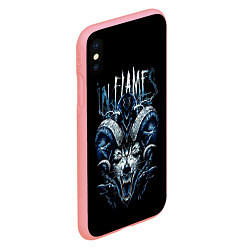 Чехол iPhone XS Max матовый IN FLAMES, цвет: 3D-баблгам — фото 2