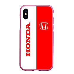 Чехол iPhone XS Max матовый HONDA