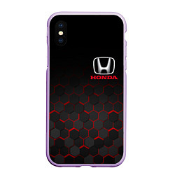 Чехол iPhone XS Max матовый HONDA