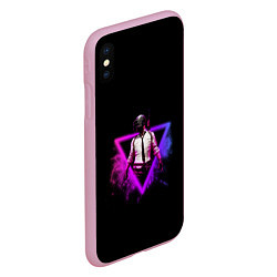 Чехол iPhone XS Max матовый Pubg, цвет: 3D-розовый — фото 2
