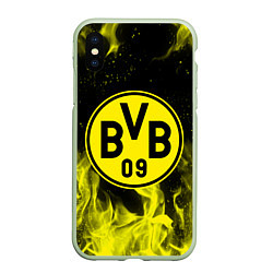 Чехол iPhone XS Max матовый BORUSSIA