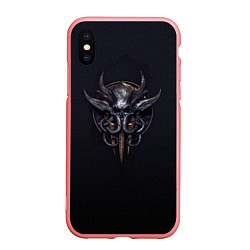 Чехол iPhone XS Max матовый Baldurs gate