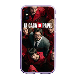 Чехол iPhone XS Max матовый La Casa de Papel Z