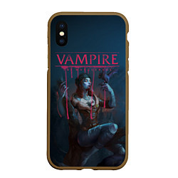 Чехол iPhone XS Max матовый Vampire: The Masquerade