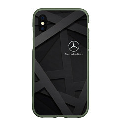 Чехол iPhone XS Max матовый MERCEDES