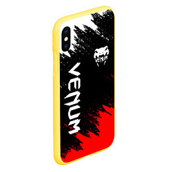 Чехол iPhone XS Max матовый VENUM, цвет: 3D-желтый — фото 2