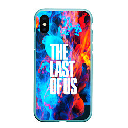 Чехол iPhone XS Max матовый THE LAST OF US, цвет: 3D-мятный