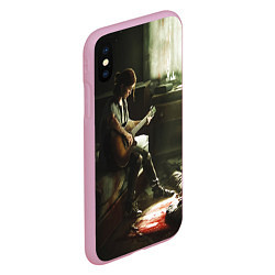 Чехол iPhone XS Max матовый ЛАСТ ОФ АС 2 ЭЛЛИ, цвет: 3D-розовый — фото 2
