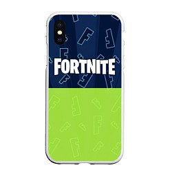 Чехол iPhone XS Max матовый FORTNITE ФОРТНАЙТ