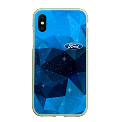 Чехол iPhone XS Max матовый FORD