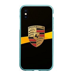 Чехол iPhone XS Max матовый PORSCHE