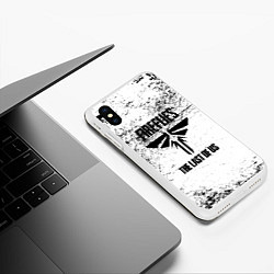 Чехол iPhone XS Max матовый THE LAST OF US, цвет: 3D-белый — фото 2