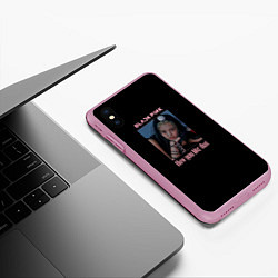 Чехол iPhone XS Max матовый BLACKPINK - Jennie, цвет: 3D-розовый — фото 2