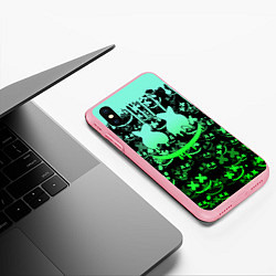 Чехол iPhone XS Max матовый MARSHMELLO, цвет: 3D-баблгам — фото 2
