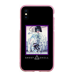 Чехол iPhone XS Max матовый Призрак в доспехах, цвет: 3D-розовый